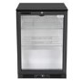 Culinox Single Hinged Door Bottle Cooler - 127 Ltr, Black, Plug In