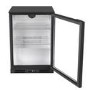 Culinox Single Hinged Door Bottle Cooler - 127 Ltr, Black, Plug In