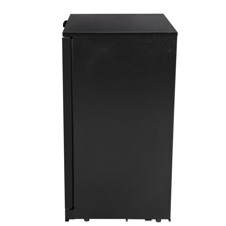 Culinox Single Hinged Door Bottle Cooler - 127 Ltr, Black, Plug In
