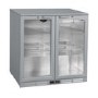 Culinox Double Hinged Door Bottle Cooler - 207 Ltr, Silver, 900mm Wide, Plug In