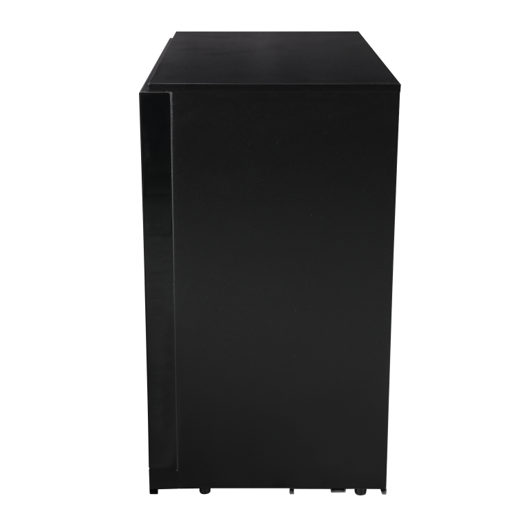 Culinox Double Sliding Door Bottle Cooler - 207 Ltr, Black