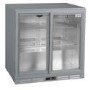 Culinox Double Sliding Door Bottle Cooler - 207 Ltr, Silver, Plug In
