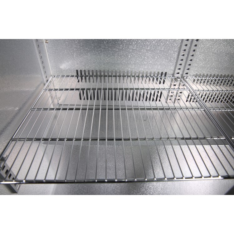 Culinox Double Sliding Door Bottle Cooler - 207 Ltr, Silver, Plug In