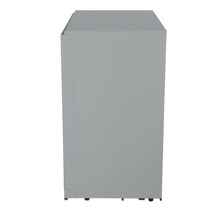 Culinox Double Sliding Door Bottle Cooler - 207 Ltr, Silver, Plug In
