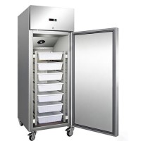 Culinox GN600TNF Premium Single Door Stainless Steel Fish Fridge - 600Ltr 7 Fish Trays