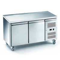 Culinox GN2100TN 2 Door Gastronorm Counter Fridge - 700mm Deep GN Compatible