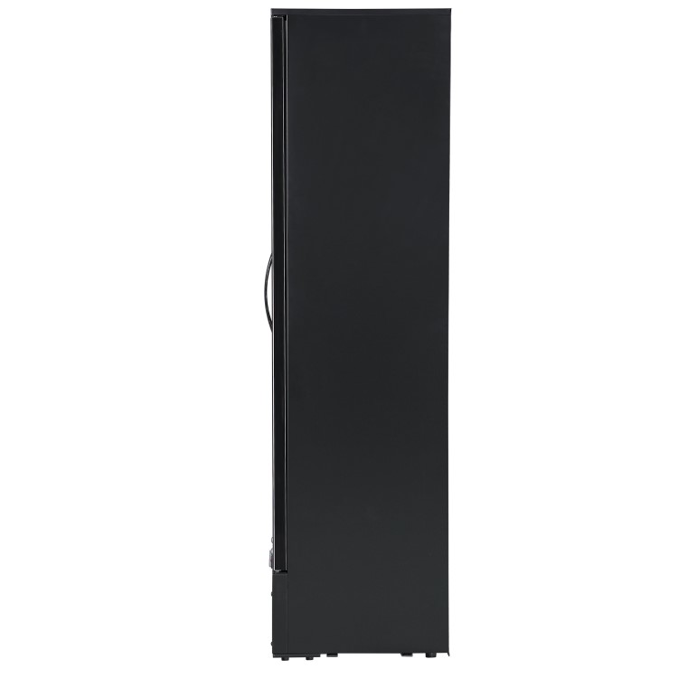 Culinox LG-510H Premium Double Door Upright Display Fridge - 384 Ltr Black