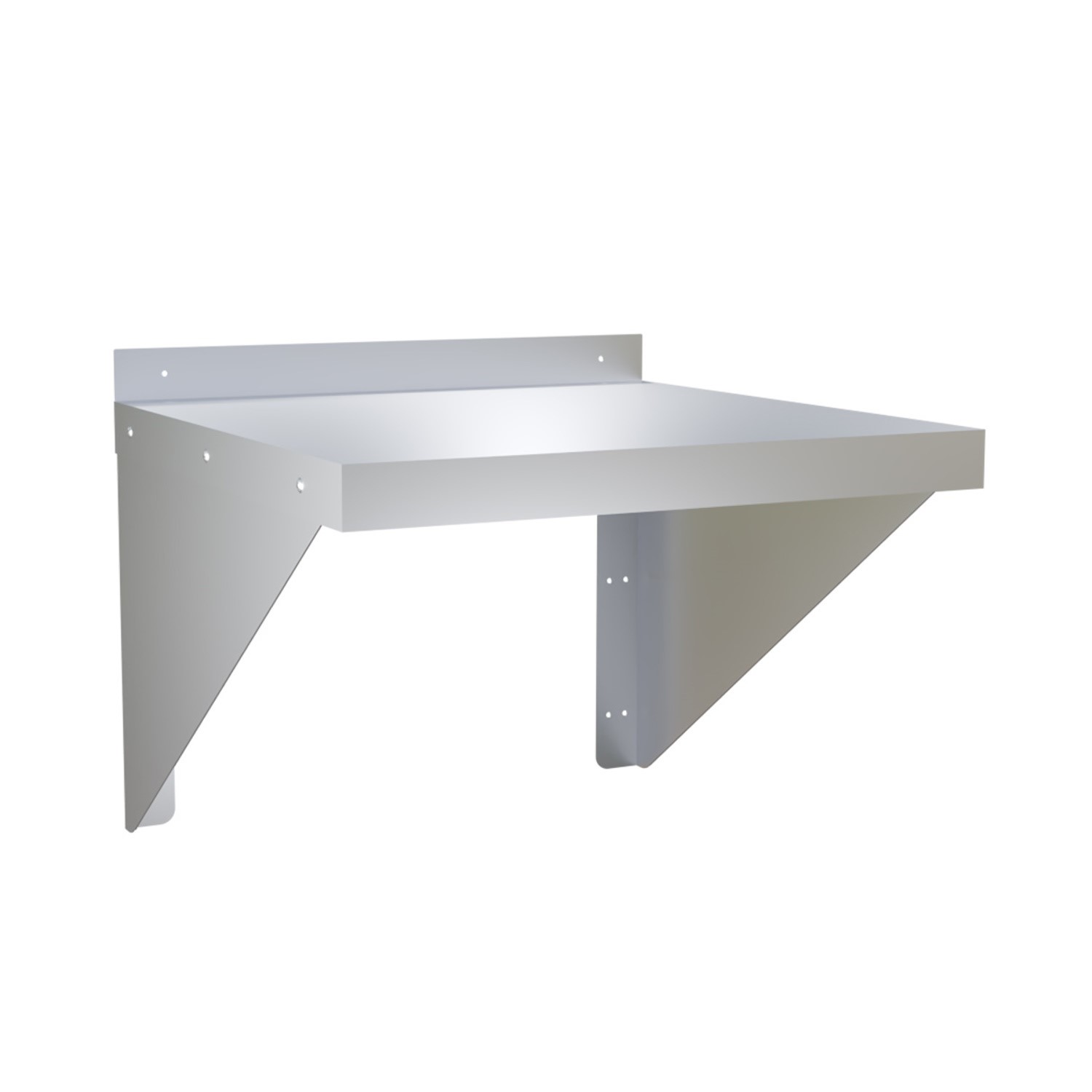 Stainless Steel Microwave Shelf Capacity 532mm Wide