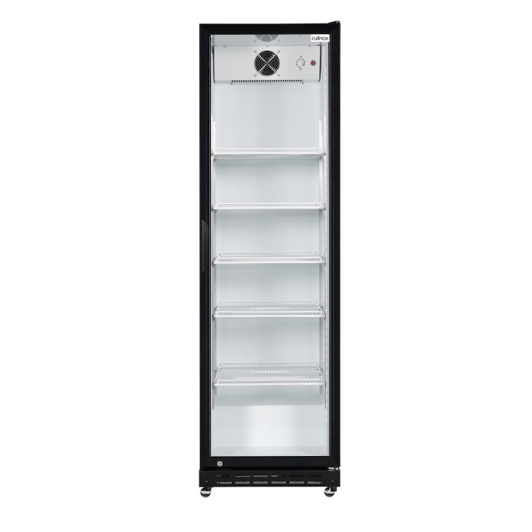 Culinox Premium P390FEB Single Door Upright Display Fridge - 392 Ltr, White