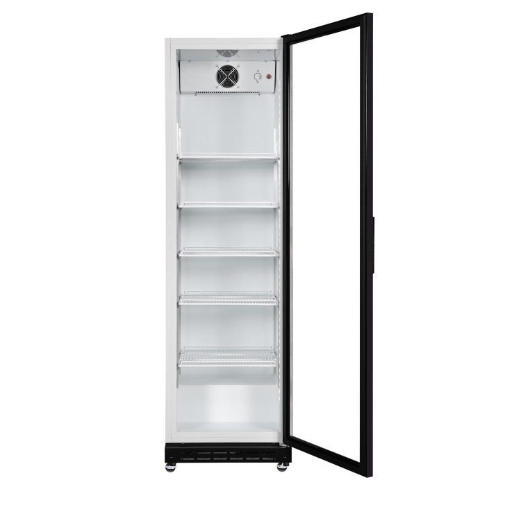 Culinox Premium P390FEB Single Door Upright Display Fridge - 392 Ltr, White