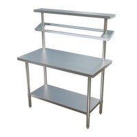 Culinox Stainless Steel Prep Station with GN Pan Gantry - 1200mm x 600mm
