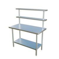 Culinox Stainless Steel Prep Station With Overshelves - 1200mm x 600mm