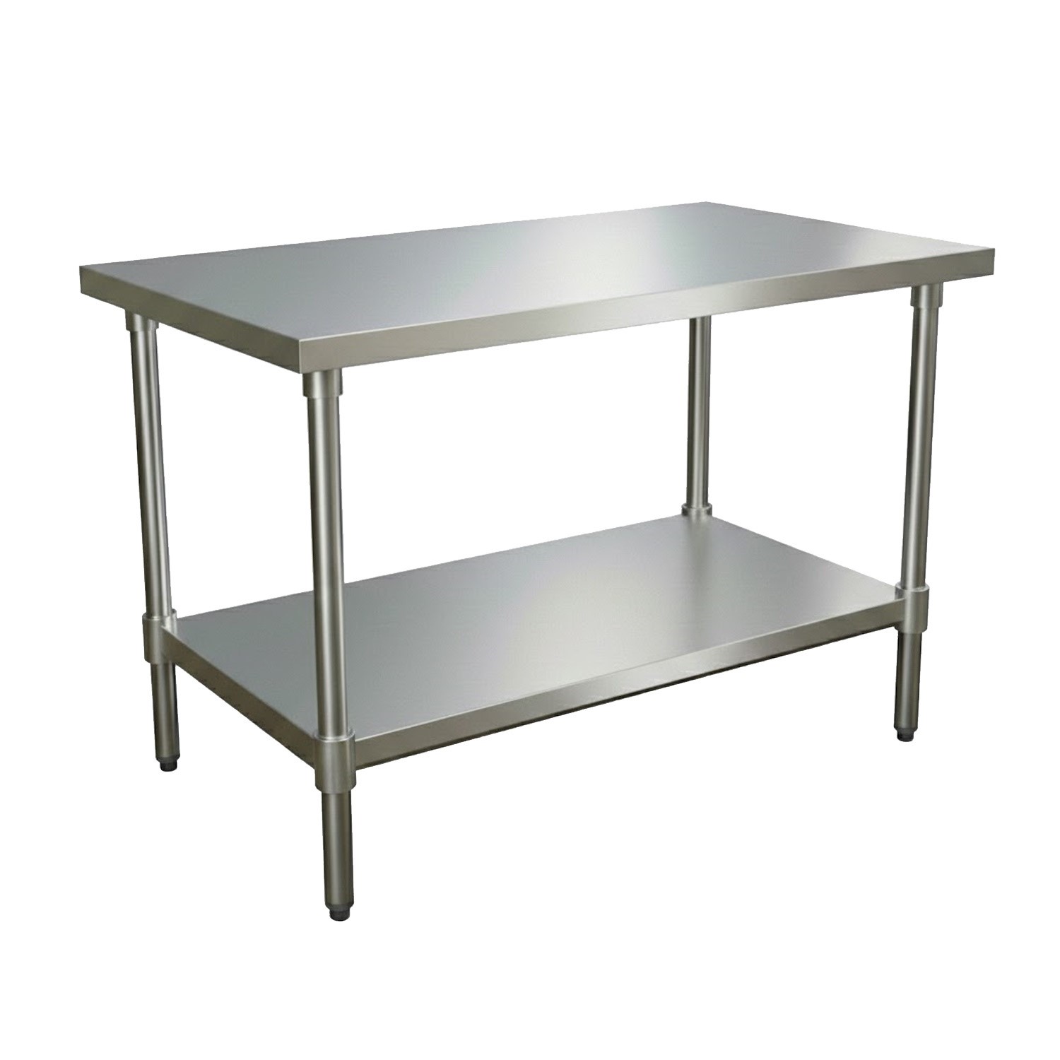Stainless Steel Centre Prep Table 1200mm Wide 600mm Deep