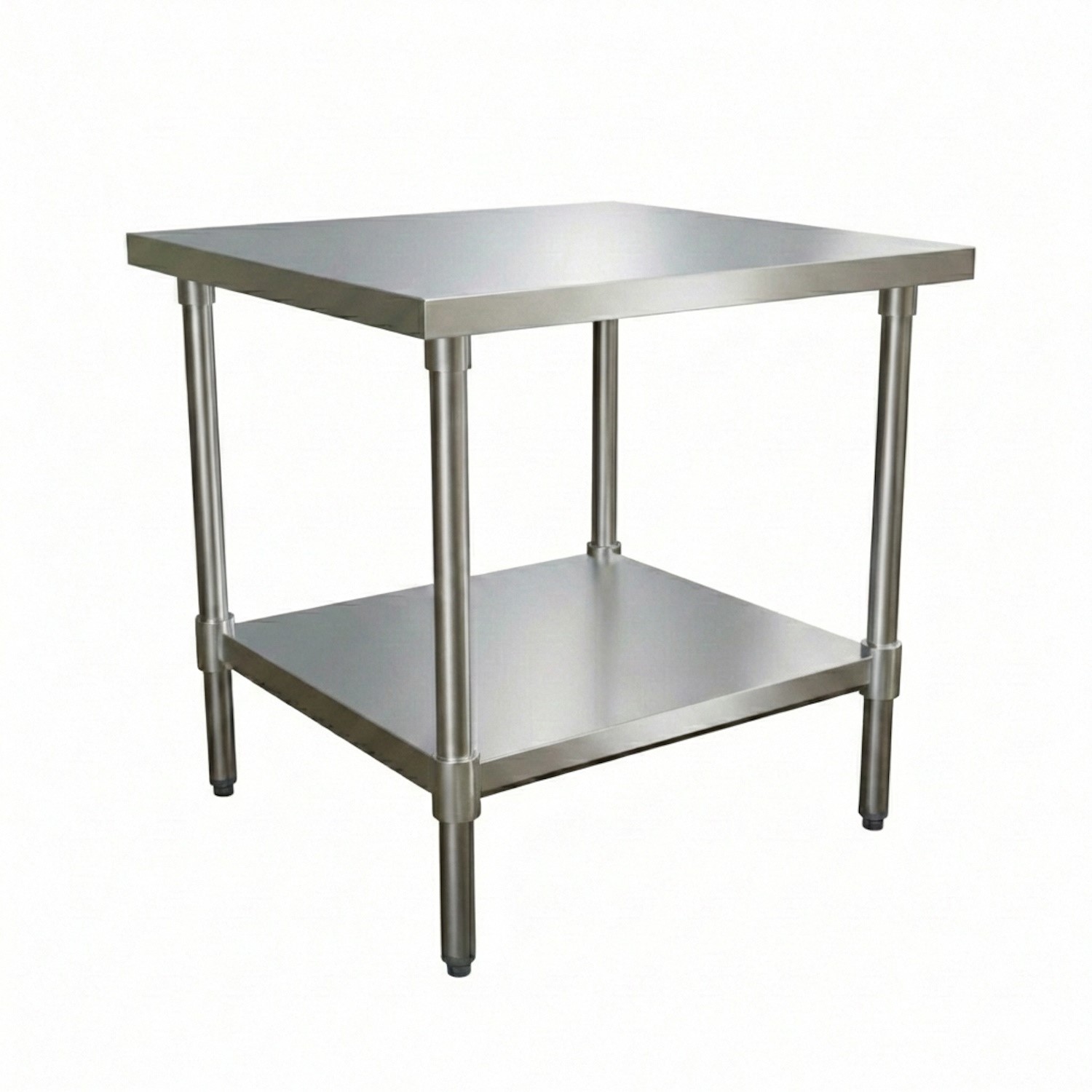 Stainless Steel Centre Prep Table 600mm Wide 600mm Deep