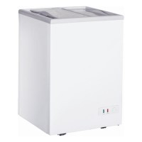 Culinox SD100 Display Freezer With Flat Sliding Glass Lids - 97Ltr - Fan-Assisted Cooling
