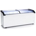 CNX-SD620Q Culinox SD620Q Display Chest Freezer with Curved Glass Sliding Lids - 545 Ltr 6 Baskets 1810mm Wide