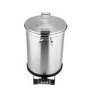Culinox Mobile Round Waste Bin with Foot Pedal - 100 Ltr