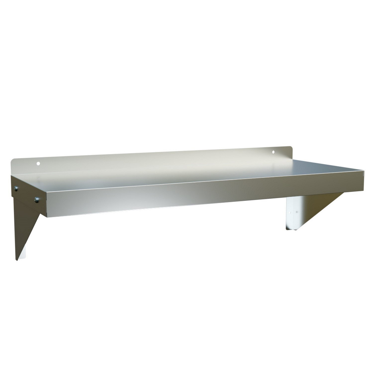 Stainless Steel Wall Shelf 1500mm Wide 300mm Deep