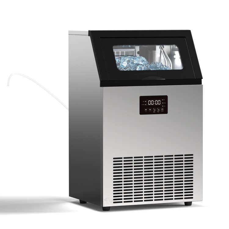 Culinox Commercial Ice Cube Machine - 45kg/24h Output 15kg Storage Bin