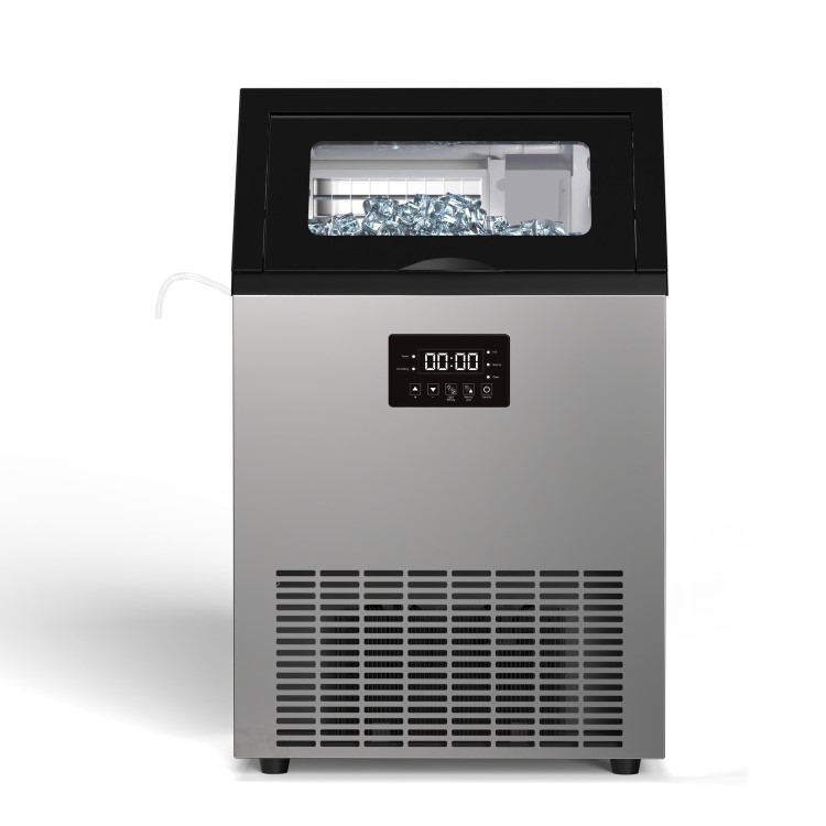 Culinox Undercounter Ice Cube Machine - 45kg Output, 15kg Storage