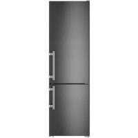 Liebherr CNbs4015 Comfort 201x60cm Extra Efficient NoFrost Freestanding Fridge Freezer BlackSteel