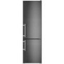 Liebherr CNbs4015 Comfort 201x60cm Extra Efficient NoFrost Freestanding Fridge Freezer BlackSteel