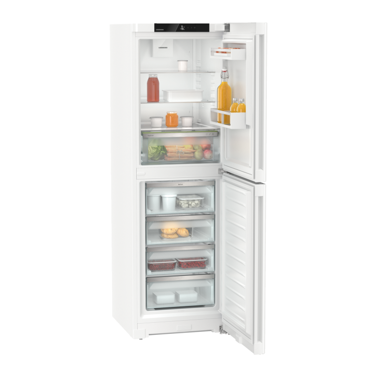 Liebherr 319 Litre 50/50 Freestanding Fridge Freezer With Easy Fresh - White