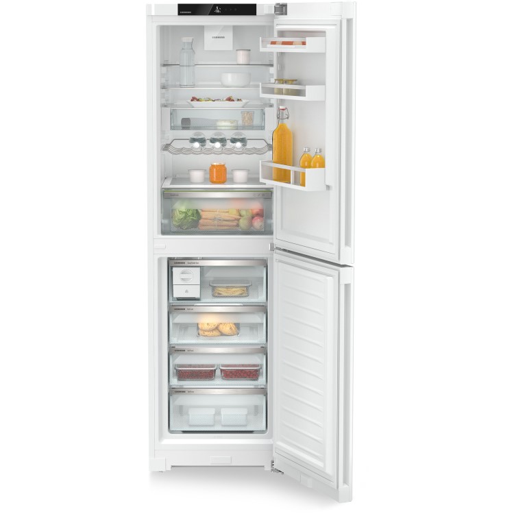 Liebherr 359 Litre 50/50 Freestanding Fridge Freezer With Duo Cooling - White