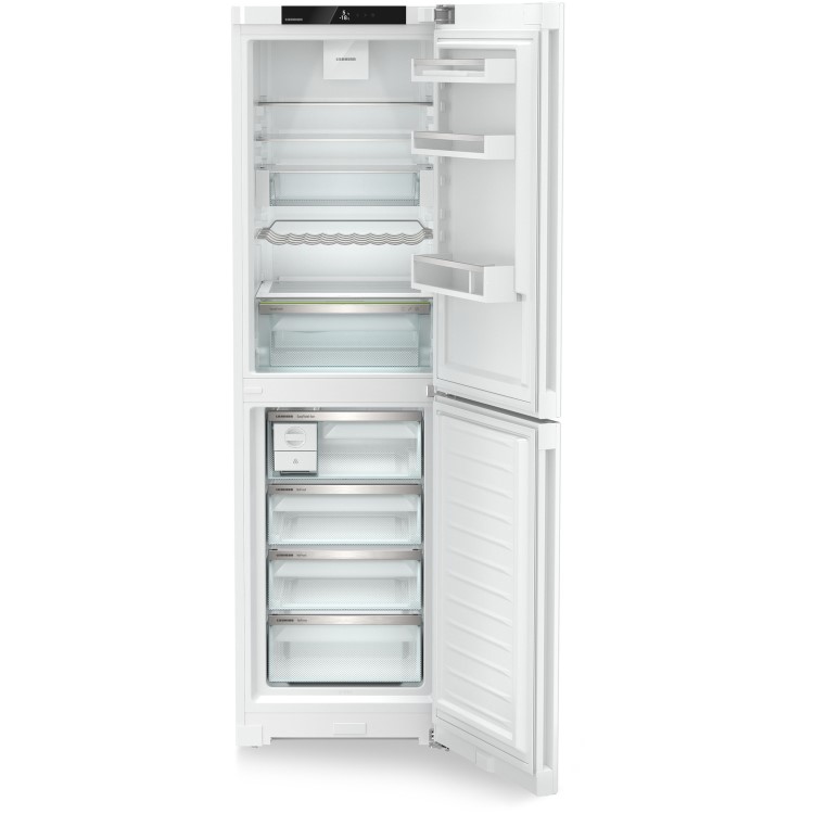 Liebherr 359 Litre 50/50 Freestanding Fridge Freezer With Duo Cooling - White