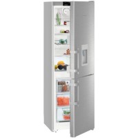 Liebherr CNef3535 Comfort 182x60cm Super Efficient NoFrost Freestanding Fridge Freezer - SmartSteel Doors
