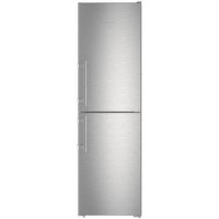 Liebherr 340 Litre 50/50 Freestanding Fridge Freezer - Stainless steel
