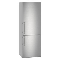 Refurbished Liebherr CNef5745 Freestanding 397 Litre 60/40 Fridge Freezer Stainless Steel