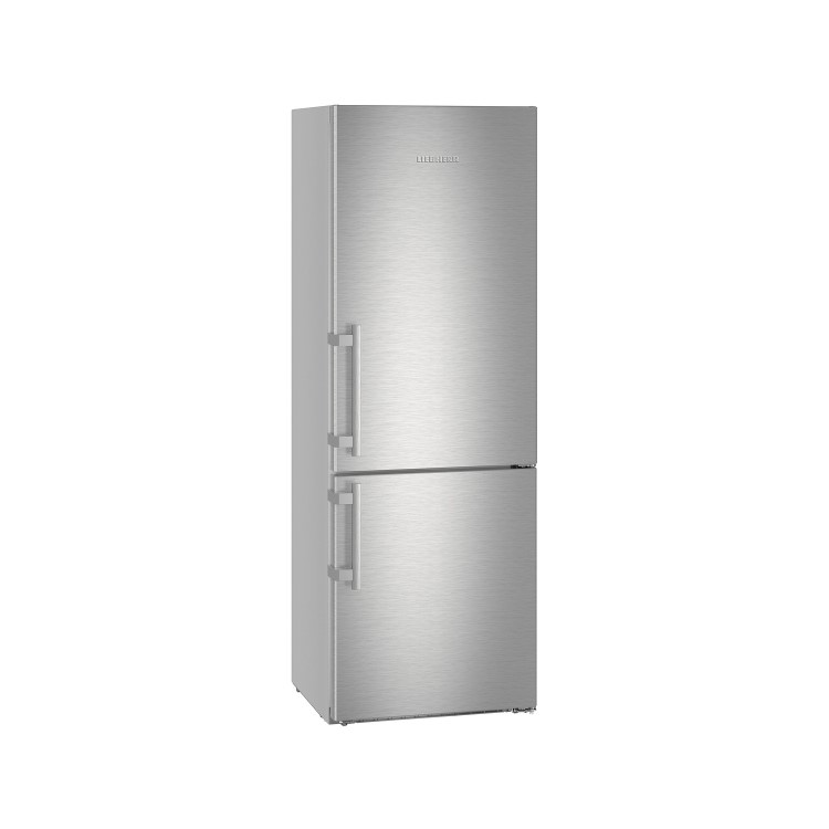 Refurbished Liebherr CNef5745 Freestanding 397 Litre 60/40 Fridge Freezer Stainless Steel