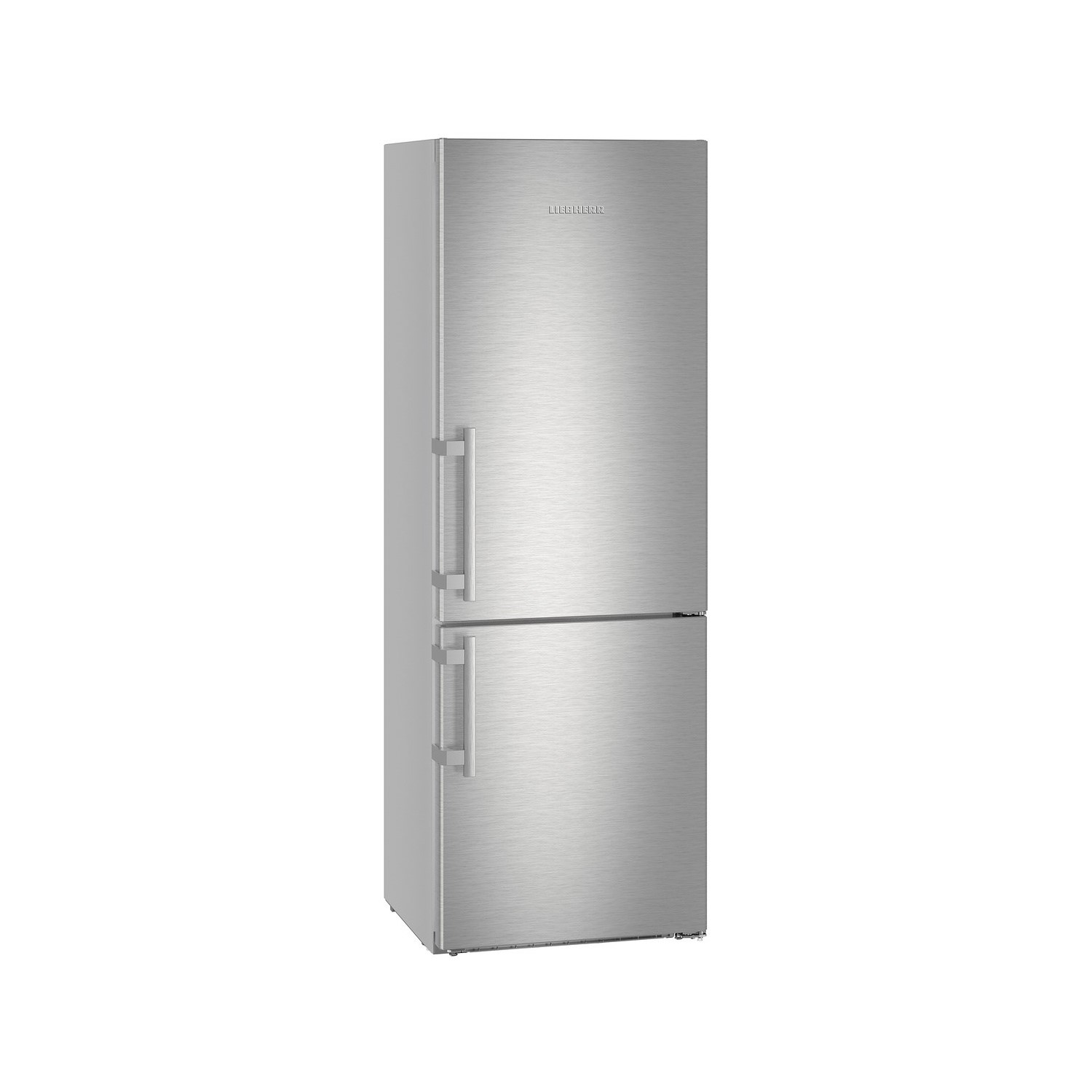 Liebherr Comfort NoFrost 411 Litre 60/40 Freestanding Fridge Freezer With IceMaker - Smart Steel