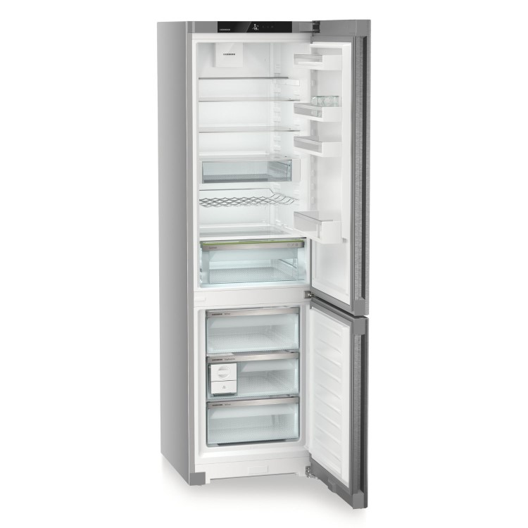Liebherr 371 Litre 70/30 Freestanding Fridge Freezer - Silver