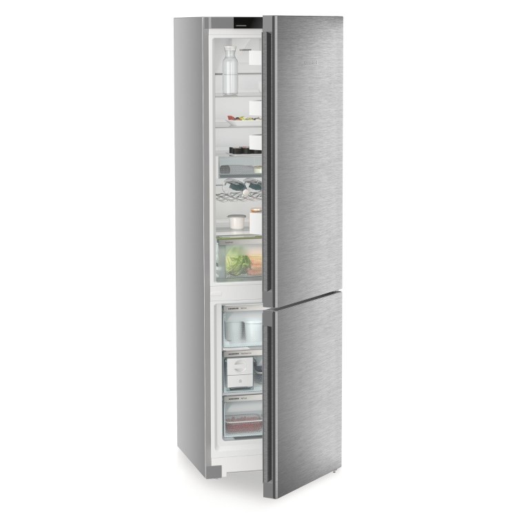 Liebherr 371 Litre 70/30 Freestanding Fridge Freezer - Silver