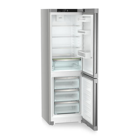 Liebherr 330 Litre 60/40 Freestanding Fridge Freezer With Easy Fresh - Silver