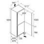 Liebherr 330 Litre 60/40 Freestanding Fridge Freezer With Easy Fresh - Silver