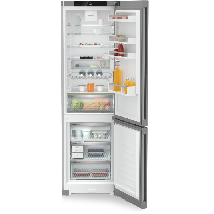 Liebherr 371 Litre 60/40 Freestanding Fridge Freezer  - Silver