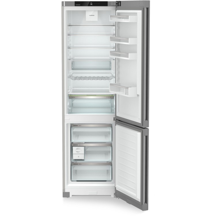 Liebherr 371 Litre 60/40 Freestanding Fridge Freezer  - Silver