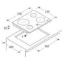 Candy Multifunction Electric Oven & Ceramic Hob Pack