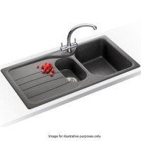 Franke COG651CPACK Calypso Sink and Tap Designer Pack in Coffee