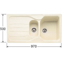 Franke COG651O Calypso Sink Only