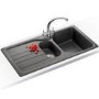 Franke COG651GRAPACK Calypso Sink and Tap Designer Pack in Graphite