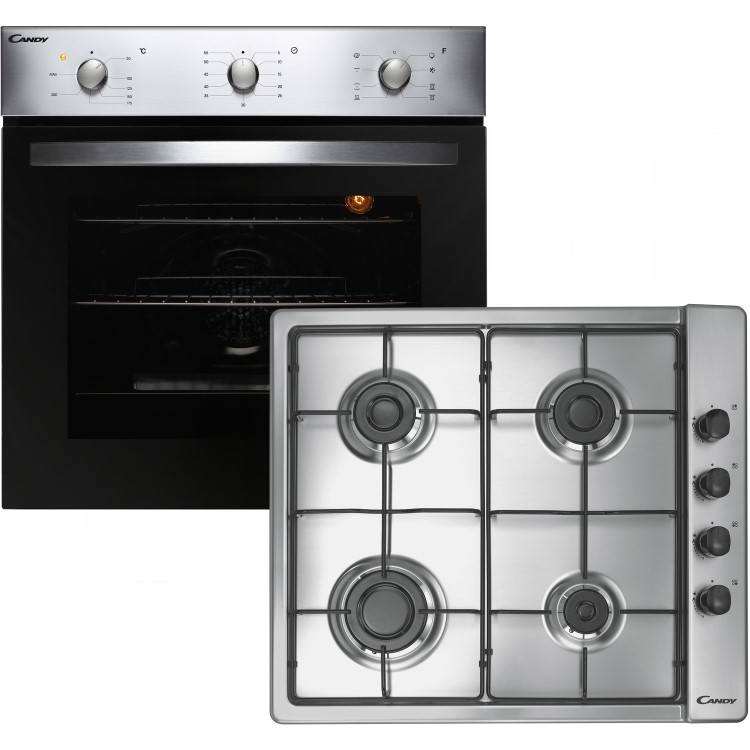 Candy Multifunction Electric Oven & Gas Hob Pack