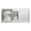 Taylor &amp; Moore Como 1.5 Bowl Reversible Drainer Stainless Steel Sink