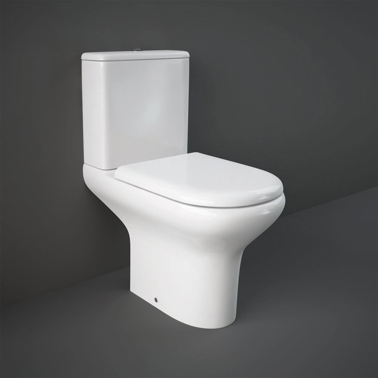 Close Coupled Toilet with Soft Close Seat - RAK Compact