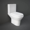 RAK Compact Deluxe 45cm Close Coupled Toilet with Soft Close Seat Full Access