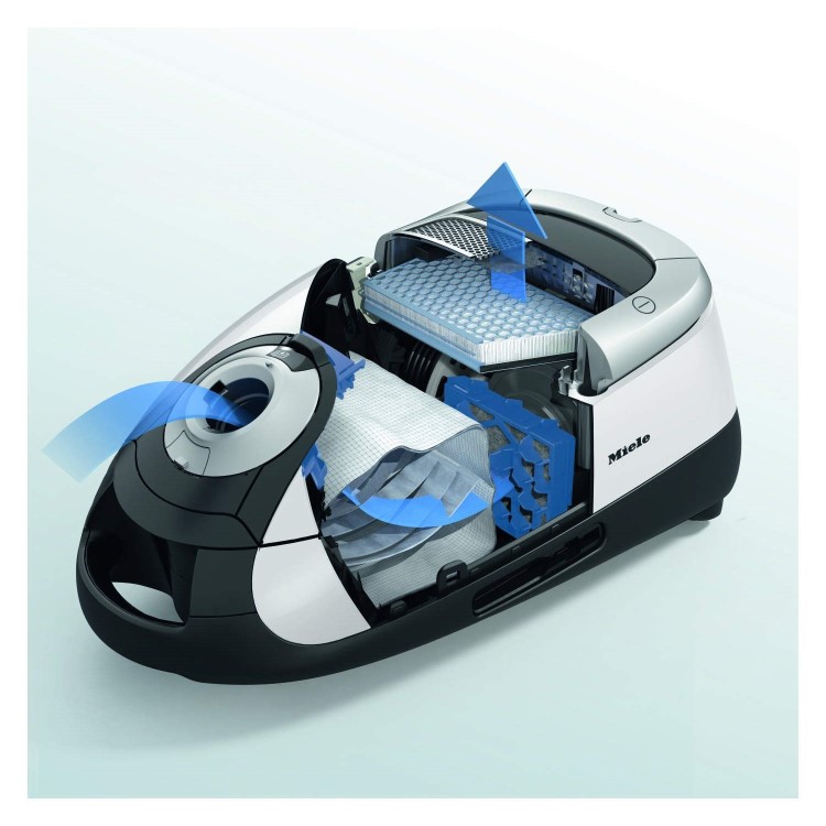 Miele COMPLETEC3POWERLINE Cyclinder Vacuum Cleaner - Black