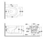 Modern Wall Hung Rimless Toilet with Soft Close Seat - RAK Compact